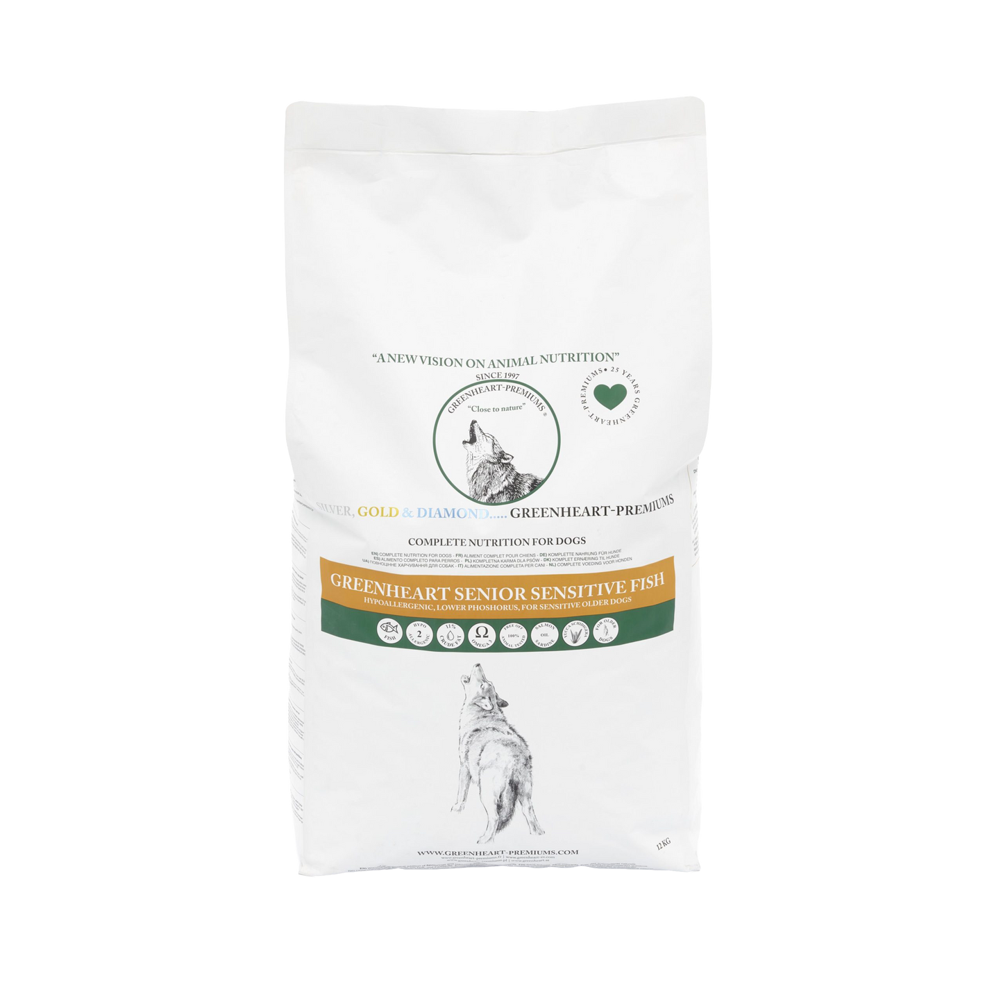 Greenheart Premiums Senior Sensitive Fish