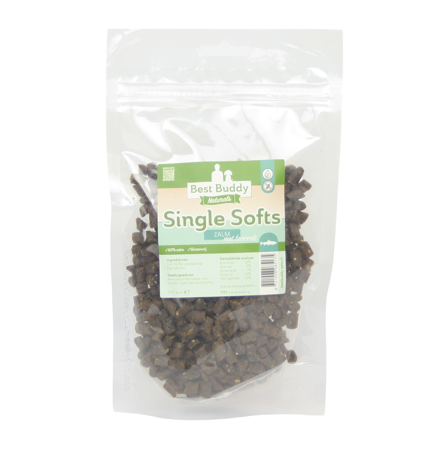 Single Soft Zalm met broccoli - 200 gr