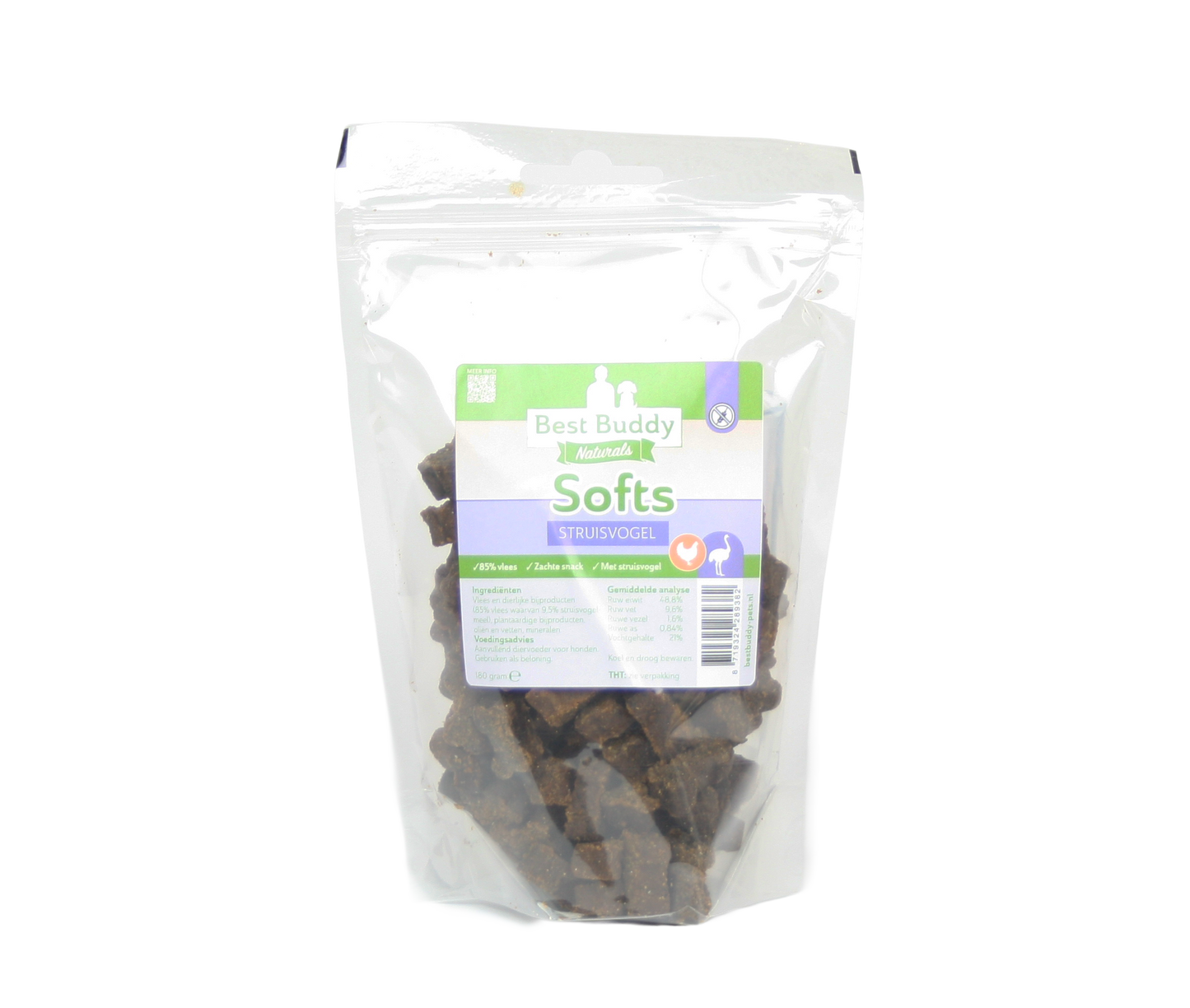 Softs Struisvogel - 180 gr