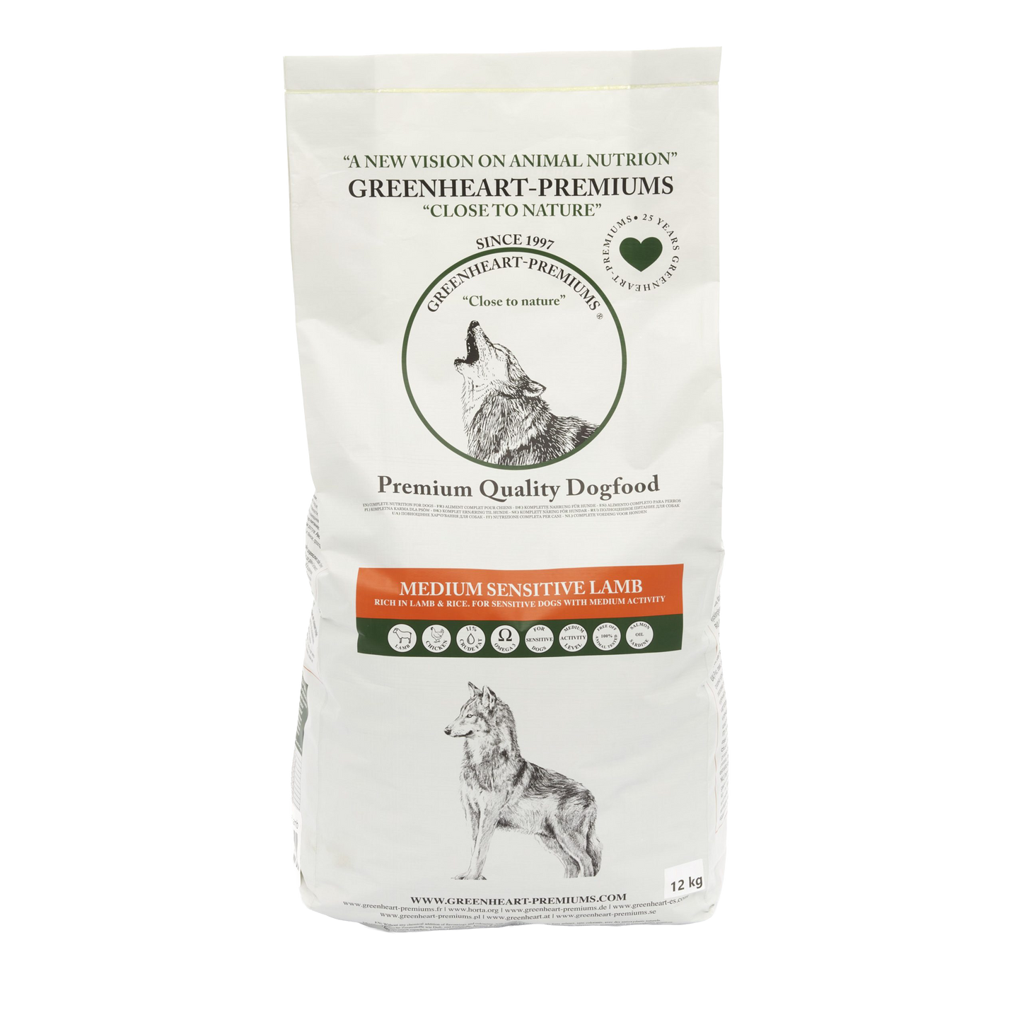 Greenheart Premiums Medium Sensitive Lamb