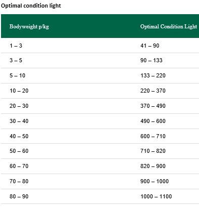 Greenheart Premiums Optimal Condition Light
