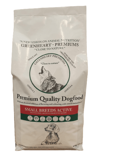 Greenheart-Premiums brok voor de actieve kleine hond